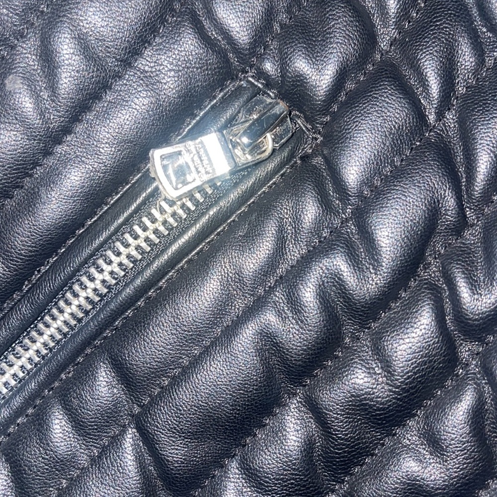 Armani Exchange Leather Jacket . 100% Authentic .… - image 3